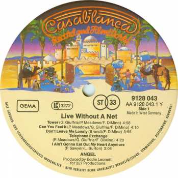 2LP Angel: Live Without A Net 442556