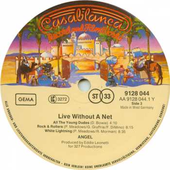2LP Angel: Live Without A Net 442556