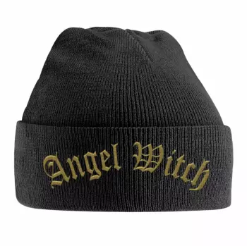 Čepice Gold Logo Angel Witch Vyšívaná