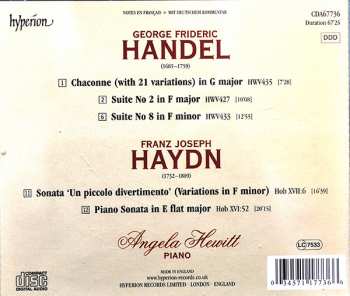 CD Angela Hewitt: Angela Hewitt Plays Handel & Haydn 319546