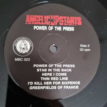 LP Angelic Upstarts: Power Of The Press 496215