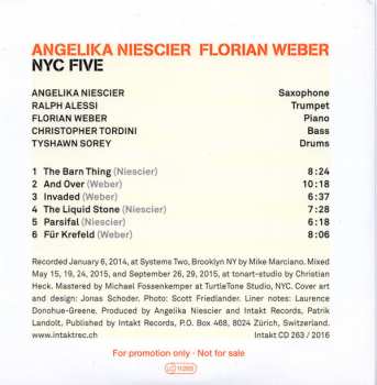 CD Angelika Niescier: NYC Five 411630