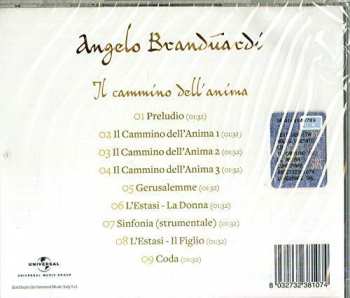 CD Angelo Branduardi: Il Cammino Dell'Anima  189276