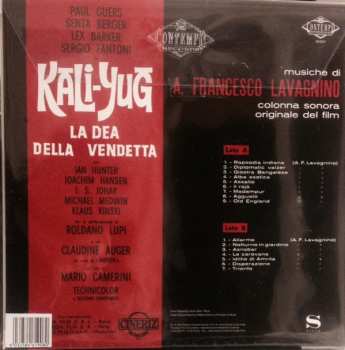 LP Angelo Francesco Lavagnino: Kali-Yug La Dea Della Vendetta (Colonna Sonora Originale) 362181