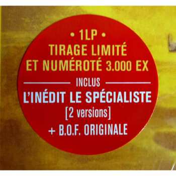 LP Angelo Francesco Lavagnino: Le Spécialiste - Bande Originale Du Film LTD | NUM 441805