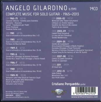 14CD/Box Set Angelo Gilardino: Complete Music For Solo Guitar · 1965–2013 447780