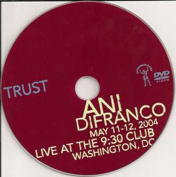 DVD Ani DiFranco: Trust 290202