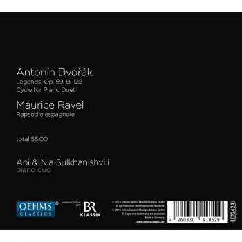 CD Ani & Nia Sulkhanishvili Piano Duo: Legends : Rapsodie Espagnole 331386