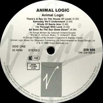 LP Animal Logic: Animal Logic 157489