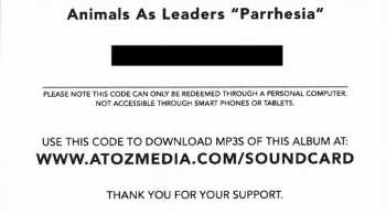 LP Animals As Leaders: Parrhesia CLR 382898