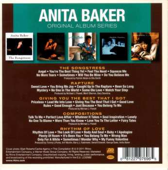 5CD/Box Set Anita Baker: Original Album Series 26845