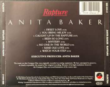 CD Anita Baker: Rapture 437074