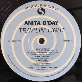 LP Anita O'day: Trav'lin' Light LTD 87495