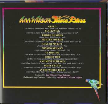 CD Ann Wilson: Fierce Bliss 388502