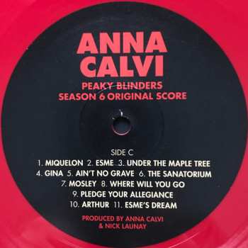 2LP Anna Calvi: Peaky Blinders: Season 5 & 6 Original Score LTD 534936