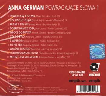 CD Anna German: Powracające Słowa 1 47463