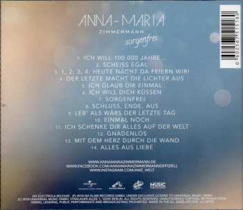 CD Anna-Maria Zimmermann: Sorgenfrei 314020