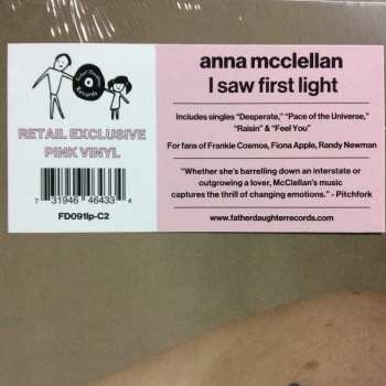 LP Anna McClellan: I Saw First Light LTD | CLR 72537