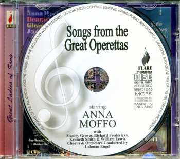 CD Anna Moffo: Songs From The Great Operettas 174583