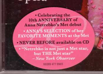 CD Anna Netrebko: Live At The Metropolitan Opera 45512