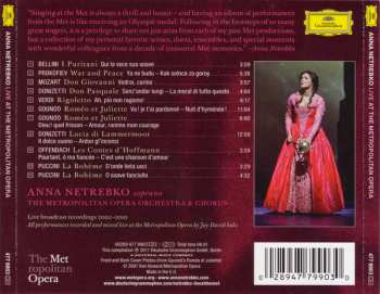 CD Anna Netrebko: Live At The Metropolitan Opera 45512