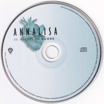 CD Annalisa Scarrone: Se Avessi Un Cuore 345637