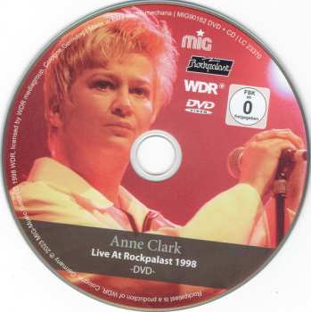 CD/DVD Anne Clark: Live At Rockpalast 1998 449703