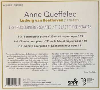 CD Anne Queffélec: The Last 3 Piano Sonatas Op. 109, 110, 111 424787