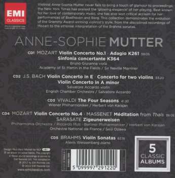 5CD/Box Set Anne-Sophie Mutter: 5 Classic Albums 239203