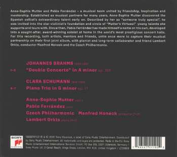 CD Anne-Sophie Mutter: Brahms: Double Concerto / Clara Schumann: Piano Trio 380728