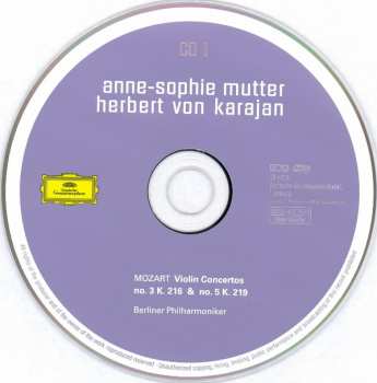 5CD Anne-Sophie Mutter: Complete Recordings On Deutsche Grammophon 1978 - 1988 193838