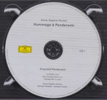 2CD Anne-Sophie Mutter: Hommage À Penderecki 45859