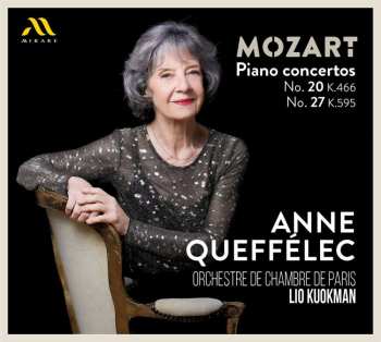 Album Anne/orchestre Queffelec: Mozart Klavierkonzerte Kv 466 & 595
