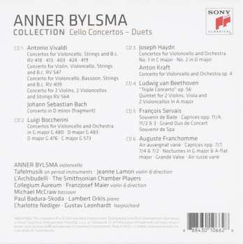 6CD/Box Set Anner Bylsma: Anner Bylsma Collection - Cello Concertos - Duets 282425