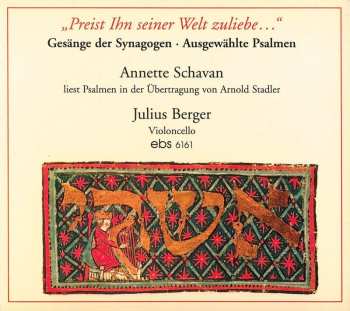 CD Annette Schavan: Preiset Ihn Seiner Welt Zuliebe... 513891