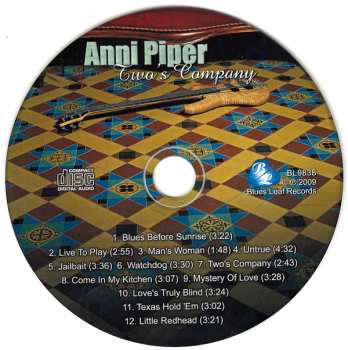 CD Anni Piper: Two's Company 232506