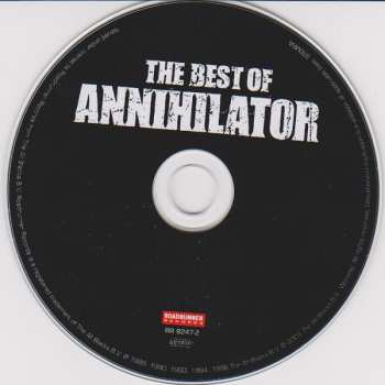 2LP Annihilator: The Best Of Annihilator (180g) (limited Numbered Edition) (silver Vinyl)