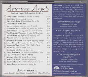 CD Anonymous 4: American Angels (Songs Of Hope, Redemption, & Glory) 246603
