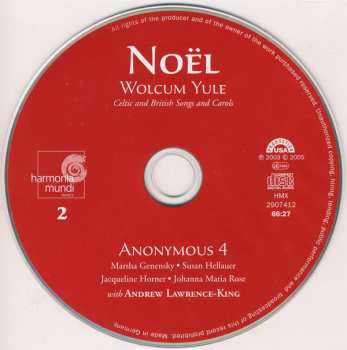 4CD/Box Set Anonymous 4: Noël - Carols & Chants For Christmas 284402