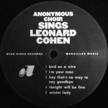 LP Anonymous Choir: Sings Leonard Cohen 87474