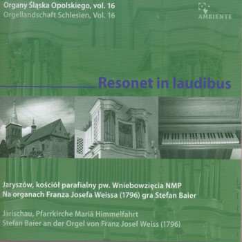 Album Anonymus: Orgellandschaft Schlesien Vol.16 - Resonet In Laudibus