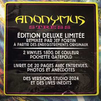 2LP Anonymus: Stress CLR | DLX | LTD