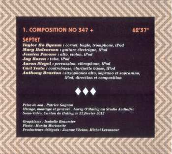 CD Anthony Braxton: Echo Echo Mirror House