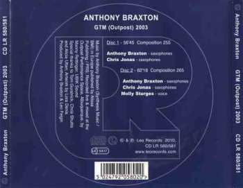 2CD Anthony Braxton: GTM (Outpost) 2003 231840