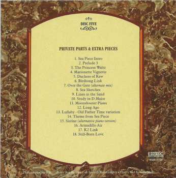 5CD/Box Set Anthony Phillips: Private Parts & Pieces I-IV 156582