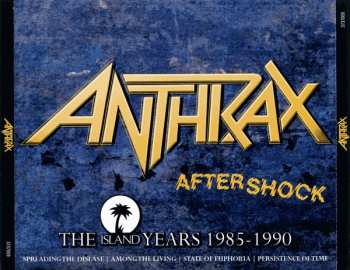 4CD Anthrax: Aftershock: The Island Years 1985-1990 1347