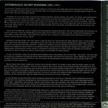2CD Anthrax: Anthrology: No Hit Wonders (1985-1991) 2455
