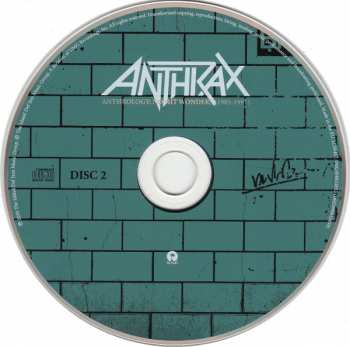 2CD Anthrax: Anthrology: No Hit Wonders (1985-1991) 2455