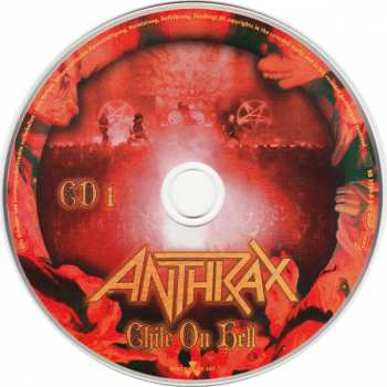 2CD/DVD Anthrax: Chile On Hell LTD 6937