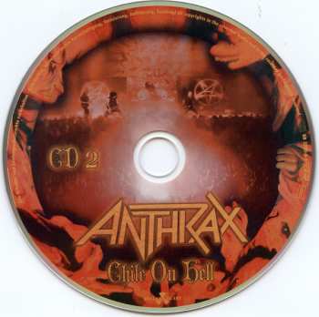 2CD/Blu-ray Anthrax: Chile On Hell LTD 6936